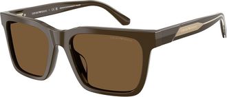 Emporio Armani EA4262U 630773 Mens Sunglasses Brown Size 57