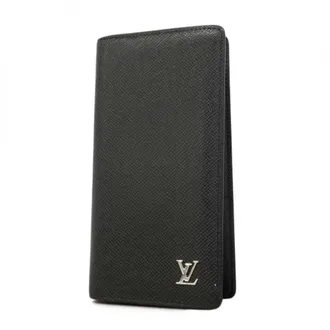 Louis Vuitton Noir Long Wallet (Bi-Fold) (Pre-Owned)