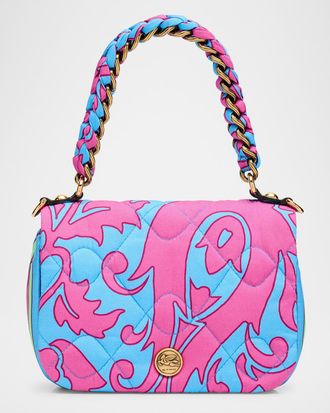 ETRO 25SS ハンドバッグ ブルー系 Made In Italy Etro: Blue Handbags / Purses now up to −53% | Stylight