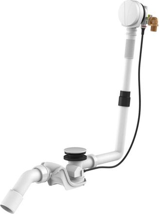 Laufen Laufen Accesorios - Juego De Desag&uuml;e Y Rebosadero Para Ba&ntilde;era Con Relleno, Blanco Mate H2951432680001