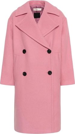 Inwear Dames, Mantels, Roze, Maat: 2XS Wol