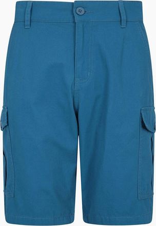 Mountain Warehouse Mens Mountain Warehouse Mens Lakeside Cargo Shorts - Blue/Green - Size: 44/Regular/44/32