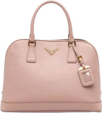 Prada Pre-owned Handbags, female, Pink, Size: ONE SIZE Pre-owned Vintage Handbag