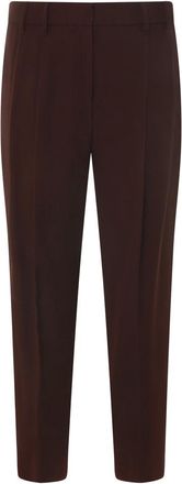 Brunello Cucinelli Trousers Red Wine