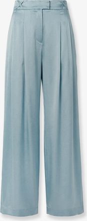 Semicouture Pantaloni in cotone e seta - SEMICOUTURE - gender_Woman