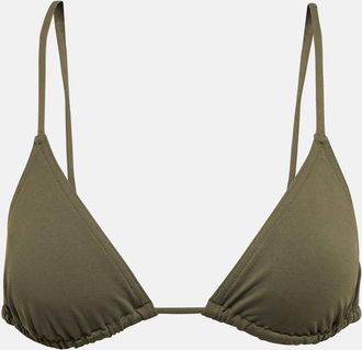 Eres Mouna triangle bikini top
