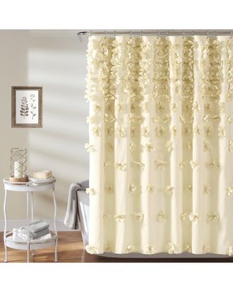 Lush D&eacute;cor Riley Shower Curtain
