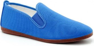 Javer Womens Kung-FU Canvas Sneaker, Royal, 6 UK