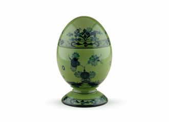 Ginori 1735 Oriente Italiano - Egg Objects With Lid cm 21