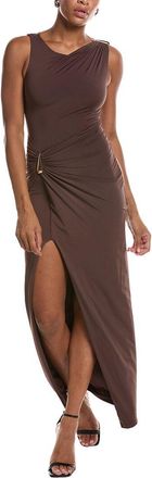 Bardot Reed Gold Detail Maxi Dress