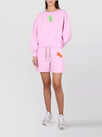 Canada Goose cotton elastic-waist short shorts