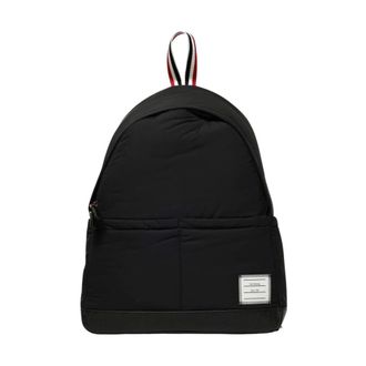 Thom Browne Backpacks, male, Black, ONE SIZE, Nylon Backpack