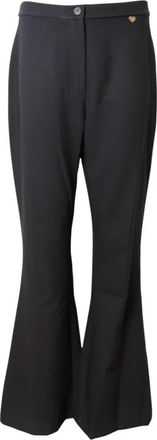 Am&eacute;lie & Am&eacute;lie Belgique Broek - Dames - Wijde Broeken - Blauw - S - Broeken