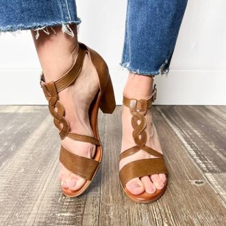Miz Mooz Pixie Sandal In Brandy