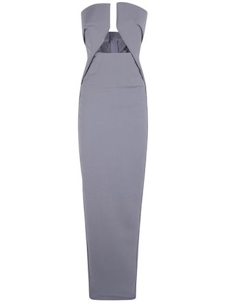 Rick Owens Dress Cut Out Prong Gown