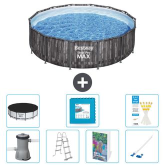 Bestway Piscina Bestway Steel Pro Max Redonda - 427x107 Cm - 8-piezas S531