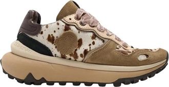 Satorisan Chacrona Metta Premium - Dames - Sneakers - Beige - 39 EU - Leer - Schoenen