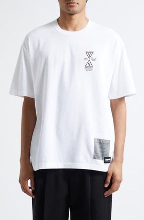 Yohji Yamamoto x NEIGHBORHOOD Short Sleeve Logo Graphic T-Shirt in Grey at Nordstrom, Size 4
