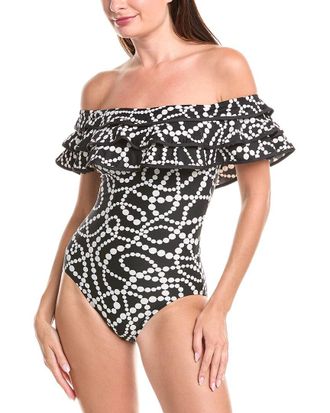 Kate Spade New York Kate Spade New York Ruffle One-Piece