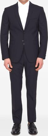 Tonello Completo due pezzi in lana - Nero