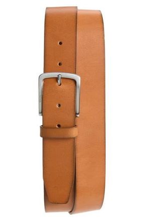 BOSS Jor-V Leather Belt in Med Brown at Nordstrom Rack, Size 36