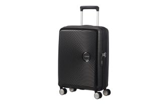 American Tourister Koffer AMERICAN TOURISTER Soundbox, Damen, Gr. B/H/T: 40cm x 55cm x 20cm, schwarz, Polypropylen, Koffer Koffer