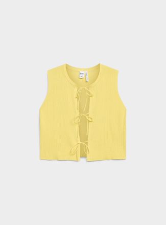 Twik Womens Three bows sweater vest