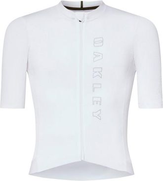Oakley Endurance Lite Jersey Velotrikot f&uuml;r Herren | wei&szlig;