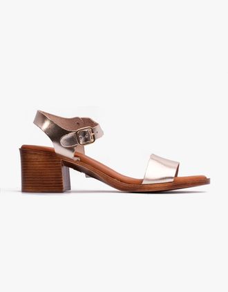 Hush Puppies Womens Hush Puppies GABBY Womens Sandals Gold - Size: 5