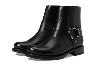 Frye Veronica Harness Short Womens Boots Black : 6.5 B - Medium, Leather
