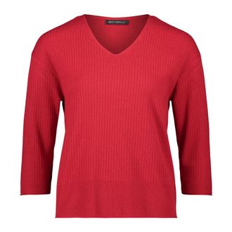 Betty Barclay Dames, Truien, Rood, Maat: 4XL