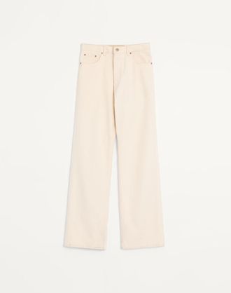 Valentino Valentino Denim Trousers Man IVORY 29