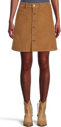 Levi's Retro Button Front Skirt Womens Skirt Sweet Honey : 28, Cotton