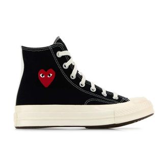 Comme Des Gar&ccedil;ons Sneakers, female, Black, Size: 11 1/2 US Chuck 70 High-Top Sneakers