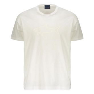 Paul & Shark Short-sleeve T-shirt - male - Paul & Shark - T-Shirts - White - 2XL - Tops