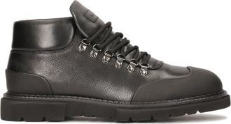 Kazar Veterschoenen met rubberen neuzen - Heren - Veterlaarzen - Zwart - 41 EU - Leer - Schoenen