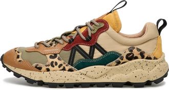 Flower Mountain Lenzan UNI Sneakers - unisex - Sneakers - Veelkleurig - 42 EU - Leer - Schoenen