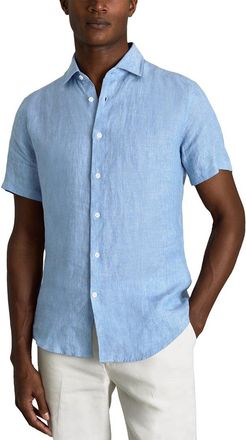 Reiss Holiday Linen Casual Shirt