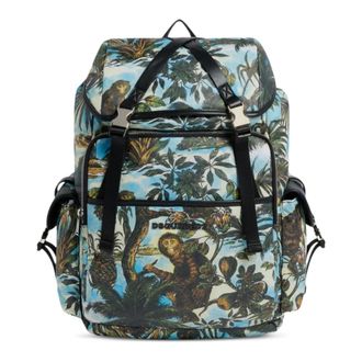 Dsquared2 Backpacks, male, Multicolor, Size: ONE SIZE Monkey Business Backpack