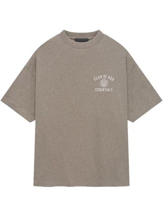 Fear of God jersey crew-neck T-shirt - unisex - Cotton - L - Neutrals