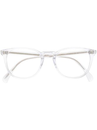 Oliver Peoples Occhiali tondi - Bianco