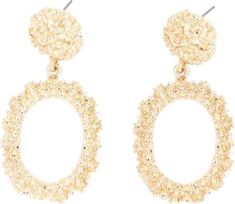 Faina Oorbellen vrouwen goud