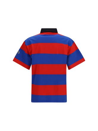 Palm Angels Sport Stripe Polo - Red