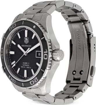Tag Heuer Aquaracer 41mm watch - Zwart