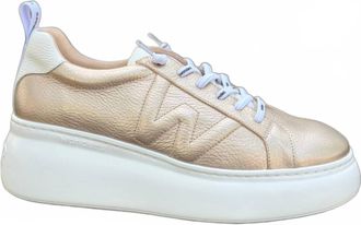 Wonders Womens Platform Dorita Sneaker In Platino