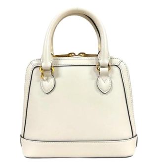 Gucci Pre-owned Vintage Shoulder Bag - Dames - Pre-owned - Wit - Maat: ONE Size Leer