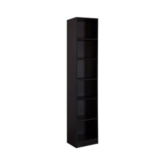 Mobili Rebecca Estanter&iacute;a Rebecca Mobili Suyuk 200x40x29,5 Aglomerado Negro Moderno