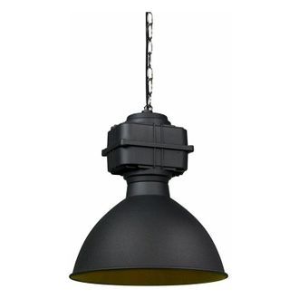 QAZQA Qazqa - Smart Industrial Pendant Light Black 38.5 cm Incl. A60 WiFi - Sicko