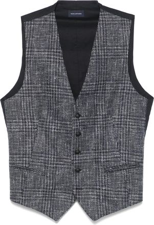 Tagliatore Check-print Waistcoat