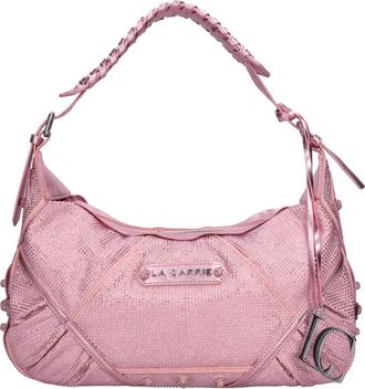 La Carrie Microstars Schoudertas - Dames - Schoudertassen - Roze - ONE Size - Leer - Tassen